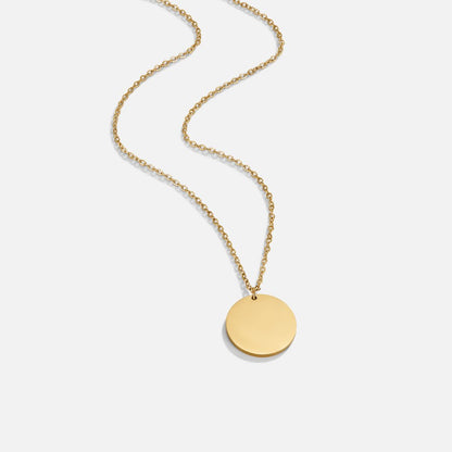 Gold MüNz Halskette Alma