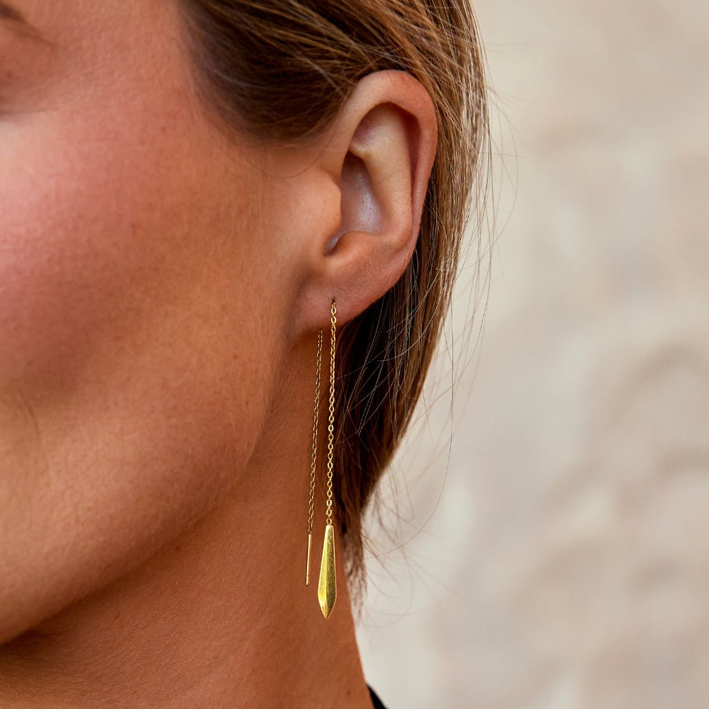 Gold Dakota Tassel Ohrringe Alma