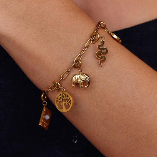 Gold Elephant AnhäNger Alma