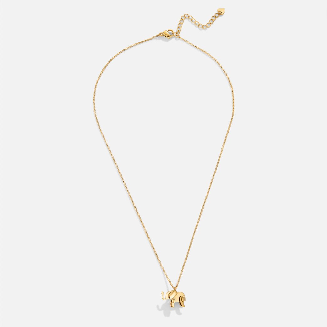Gold Elephant Halskette Alma