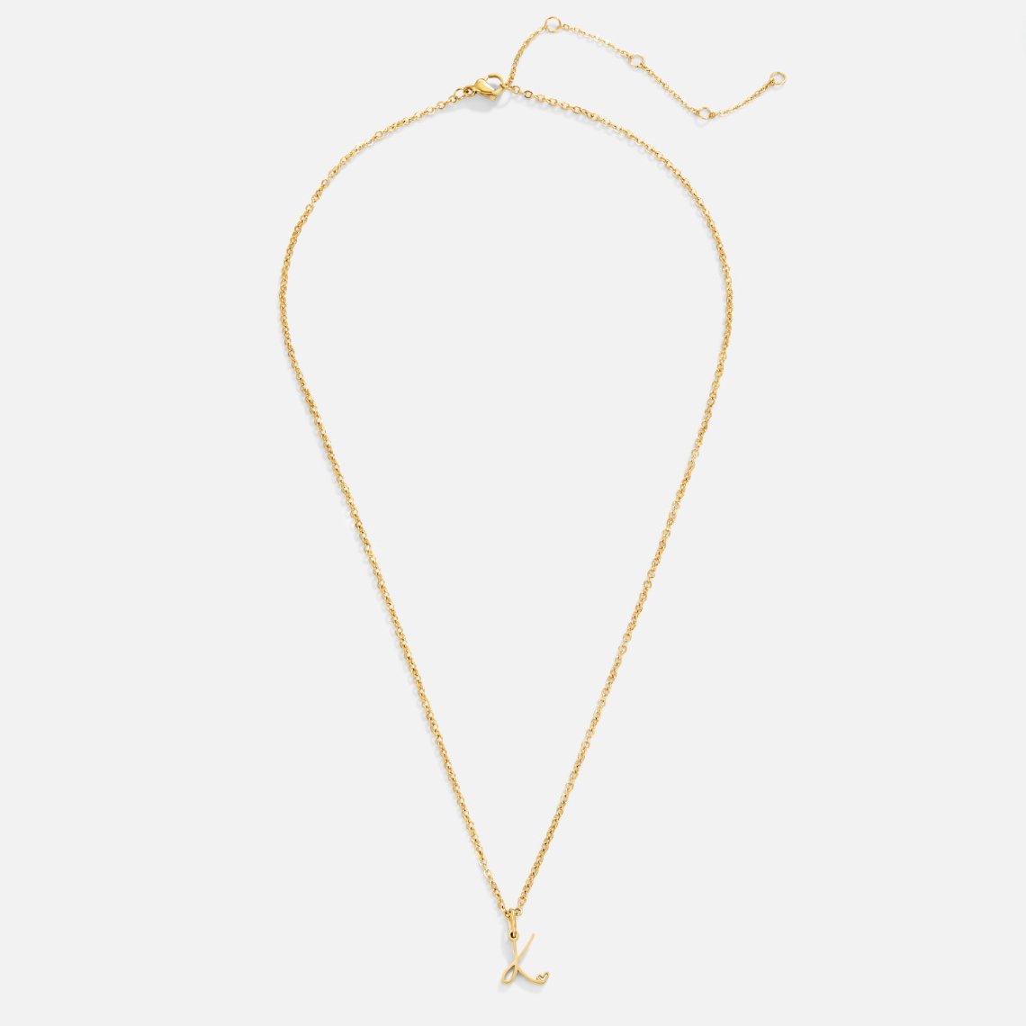 Gold Buchstaben Herz Halskette Alma