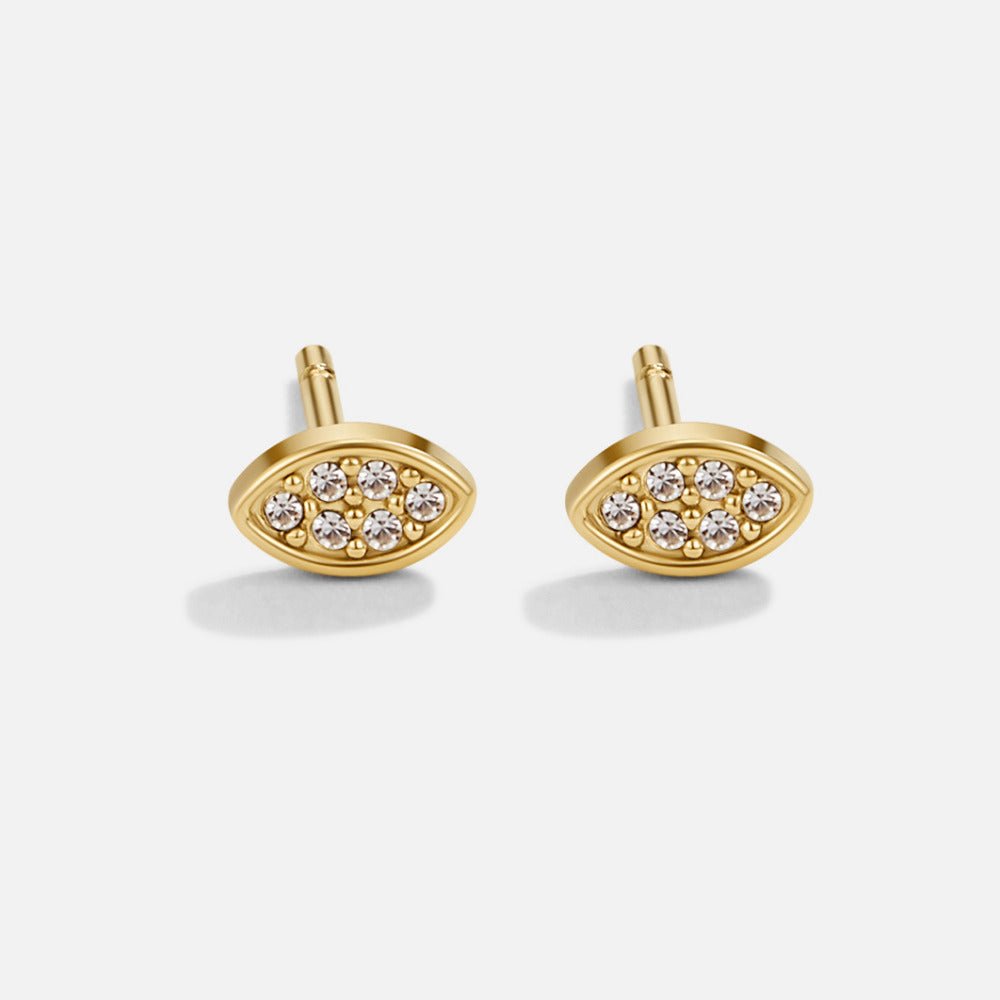 Gold Montana Stecker Ohrringe Alma