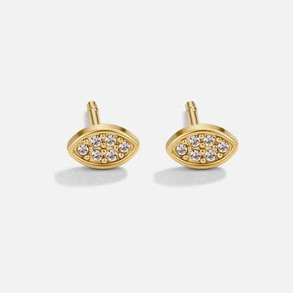 Gold Montana Stecker Ohrringe Alma