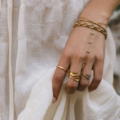 Gold Penelope Ring Alma
