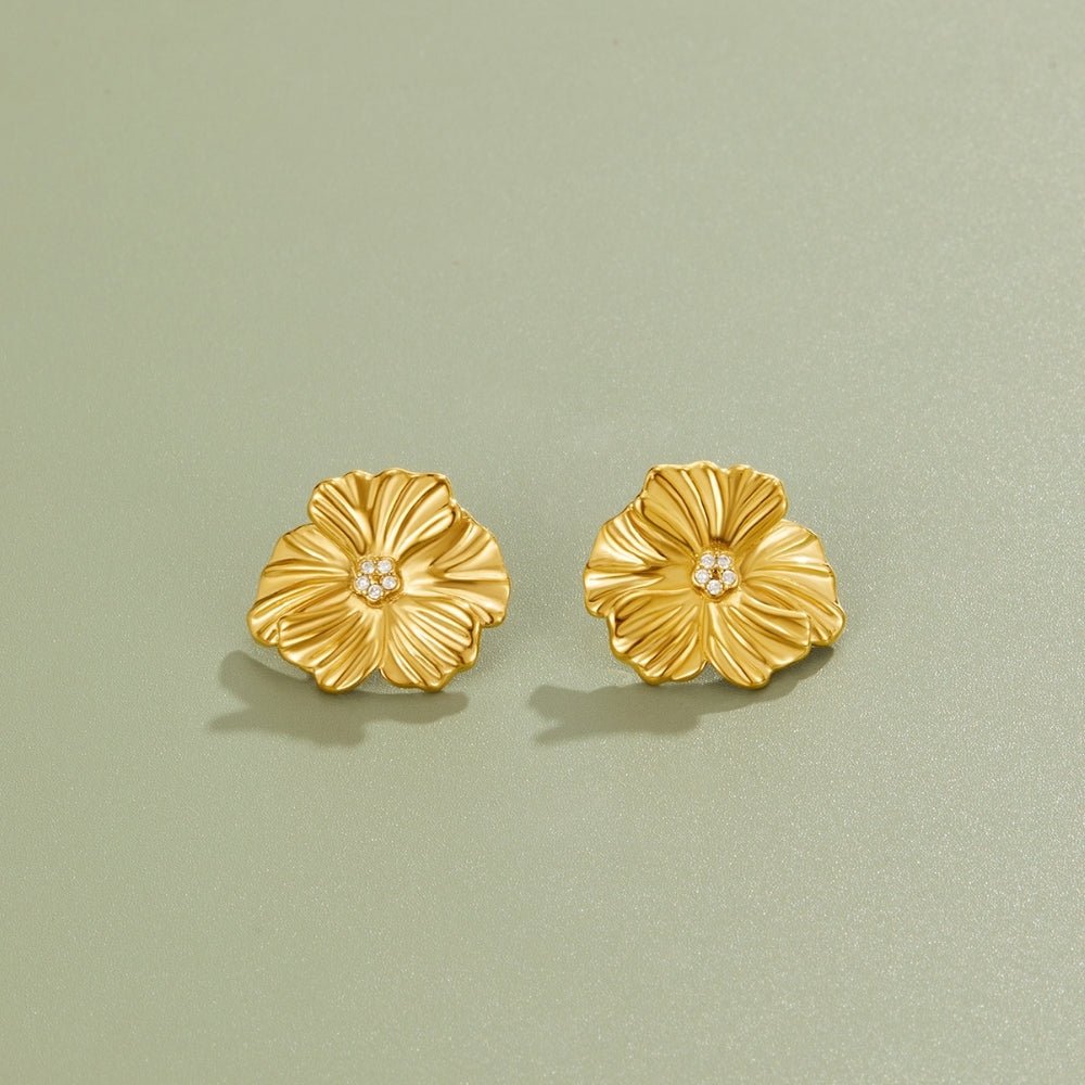 Golden Bloom Ohrringe Alma