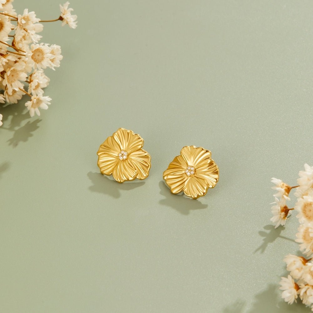 Golden Bloom Ohrringe Alma