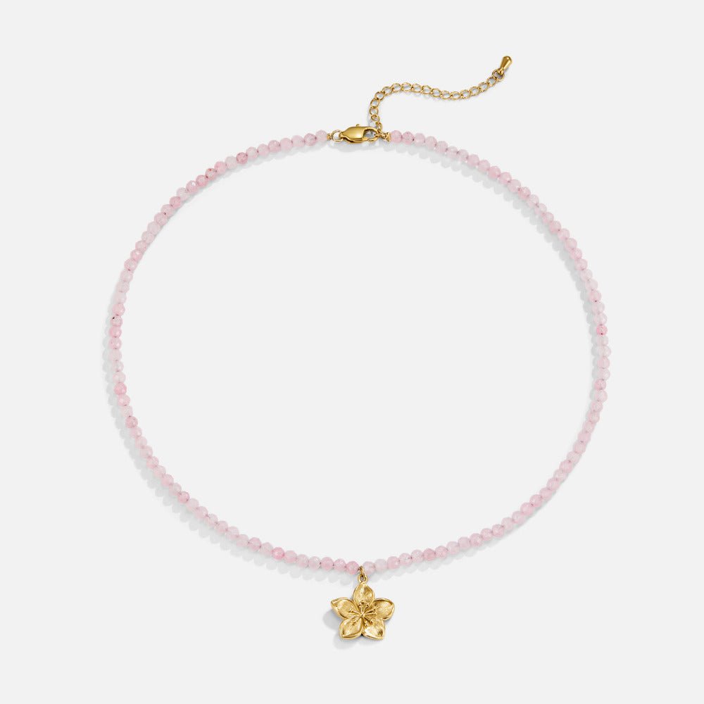 Golden Bloom Pendant Halskette Alma