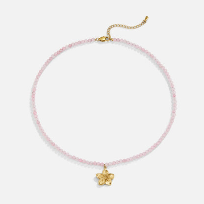 Golden Bloom Pendant Halskette Alma