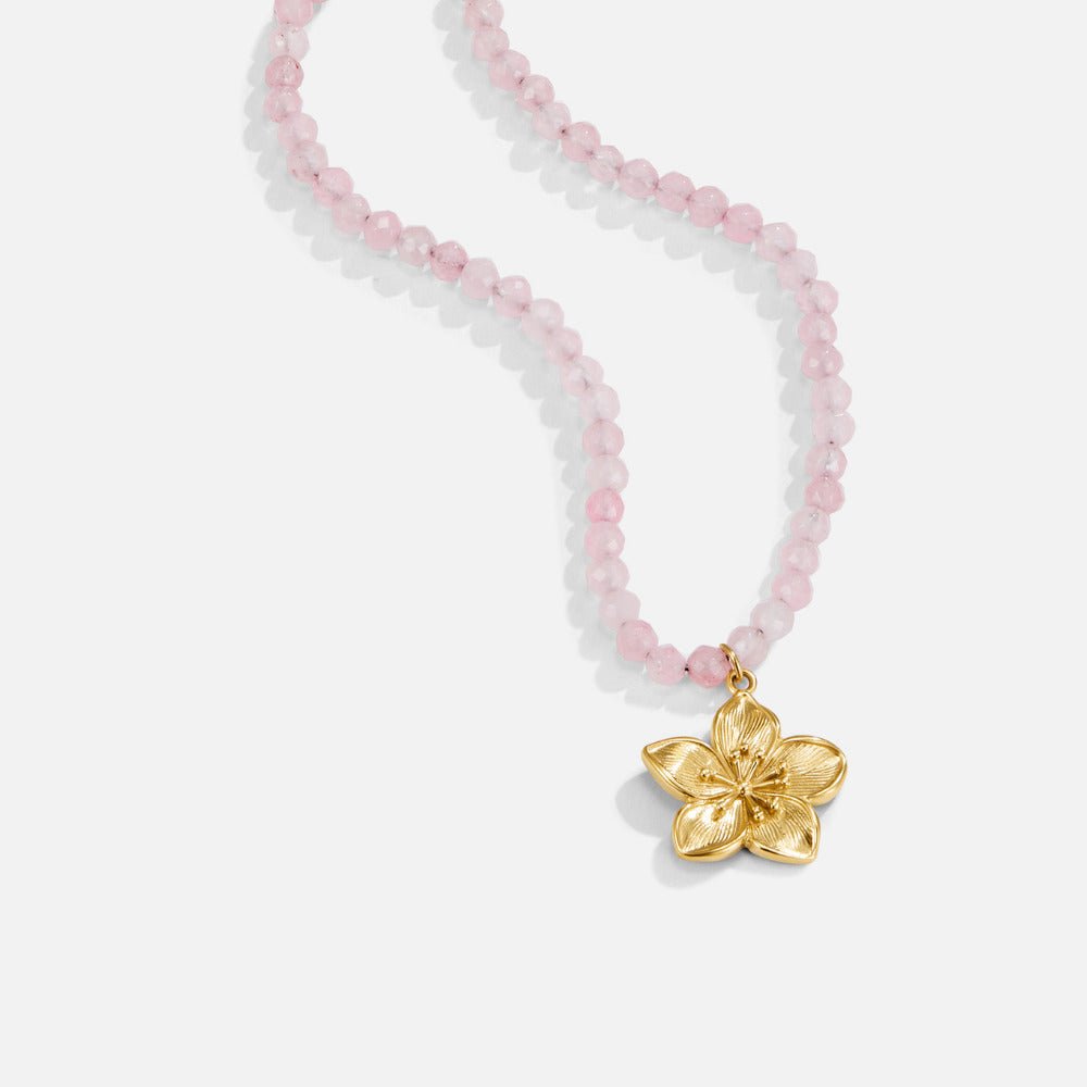 Golden Bloom Pendant Halskette Alma