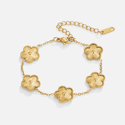 Golden Klee Armband Alma