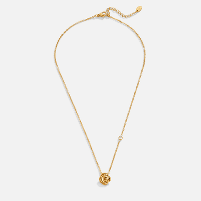 Golden Rose Pendant Halskette Alma