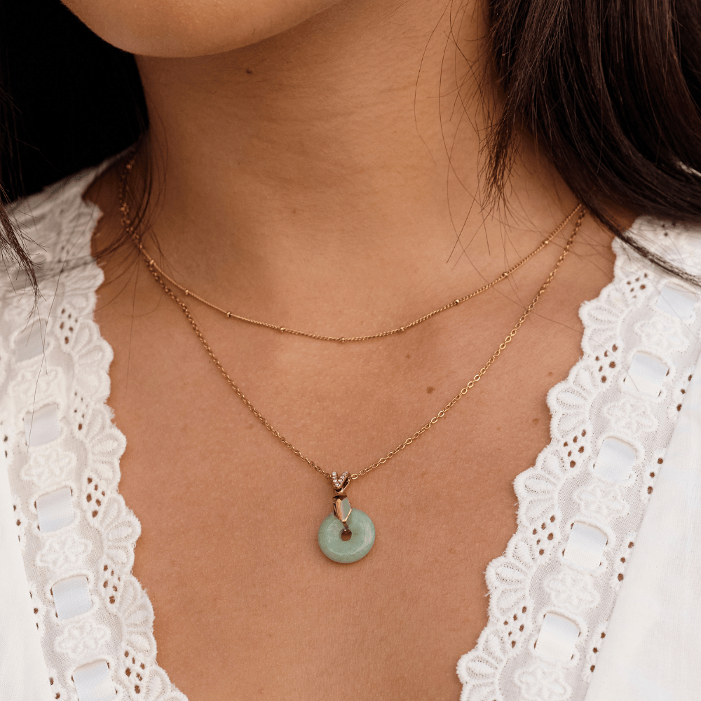 Goodluck Jade Pendant Halskette Alma