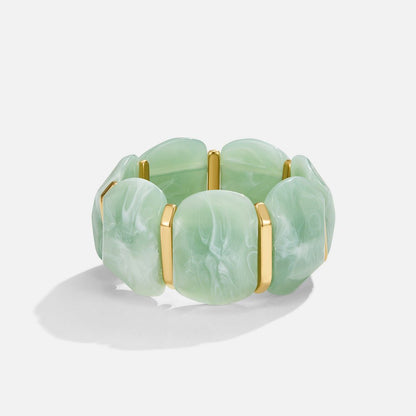 Green Aventurine Elastic Armband Alma