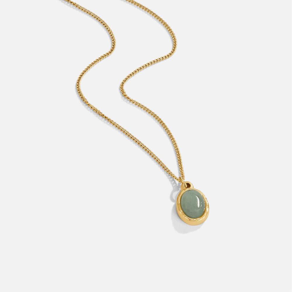 Green Aventurine Pendant Halskette Alma