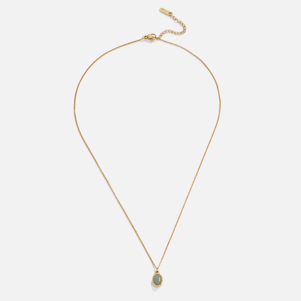 Green Aventurine Pendant Halskette Alma