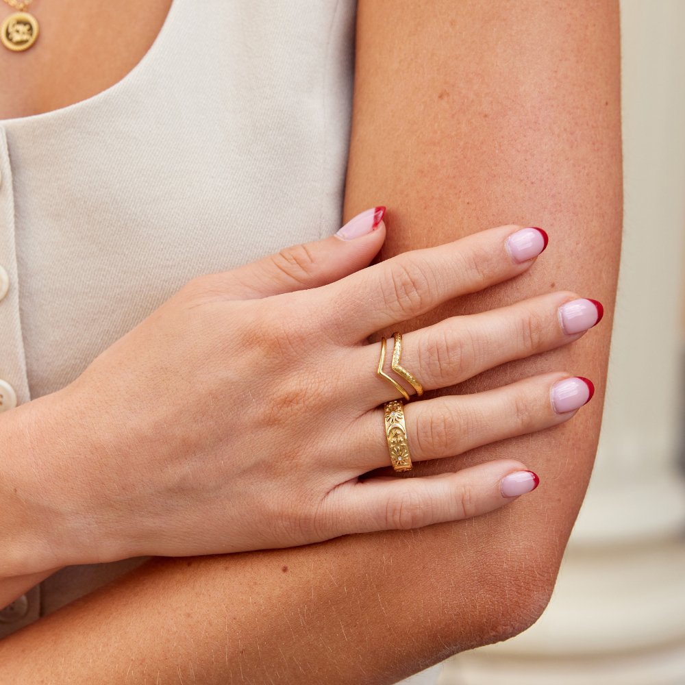 Harper Mehrlagige Wrap Ring Alma