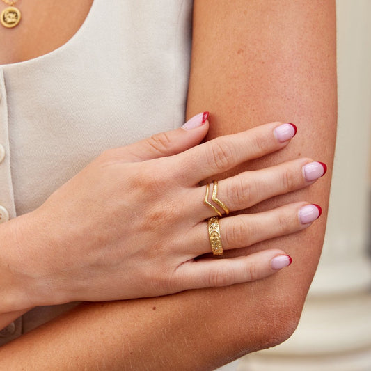 Harper Mehrlagige Wrap Ring Alma
