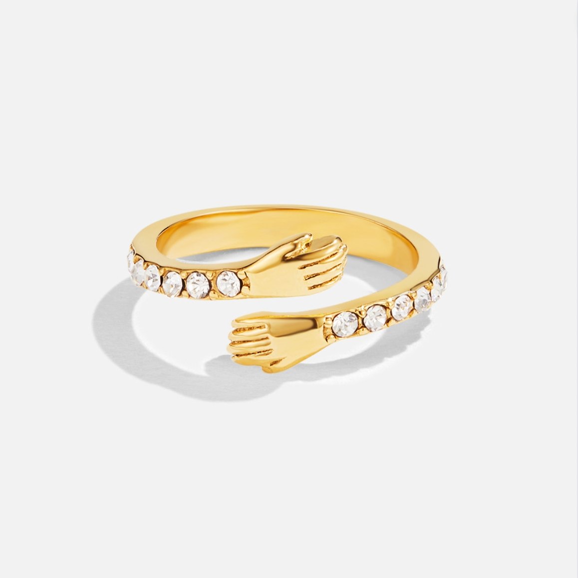 Hug Me Forever 18K Goldring Alma