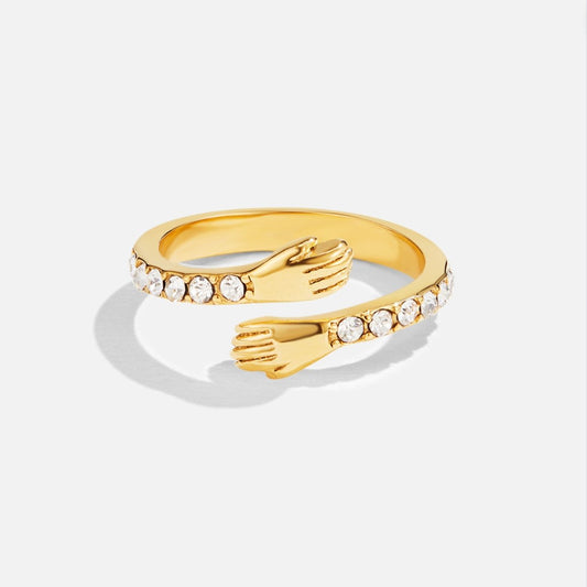 Hug Me Forever 18K Goldring Alma