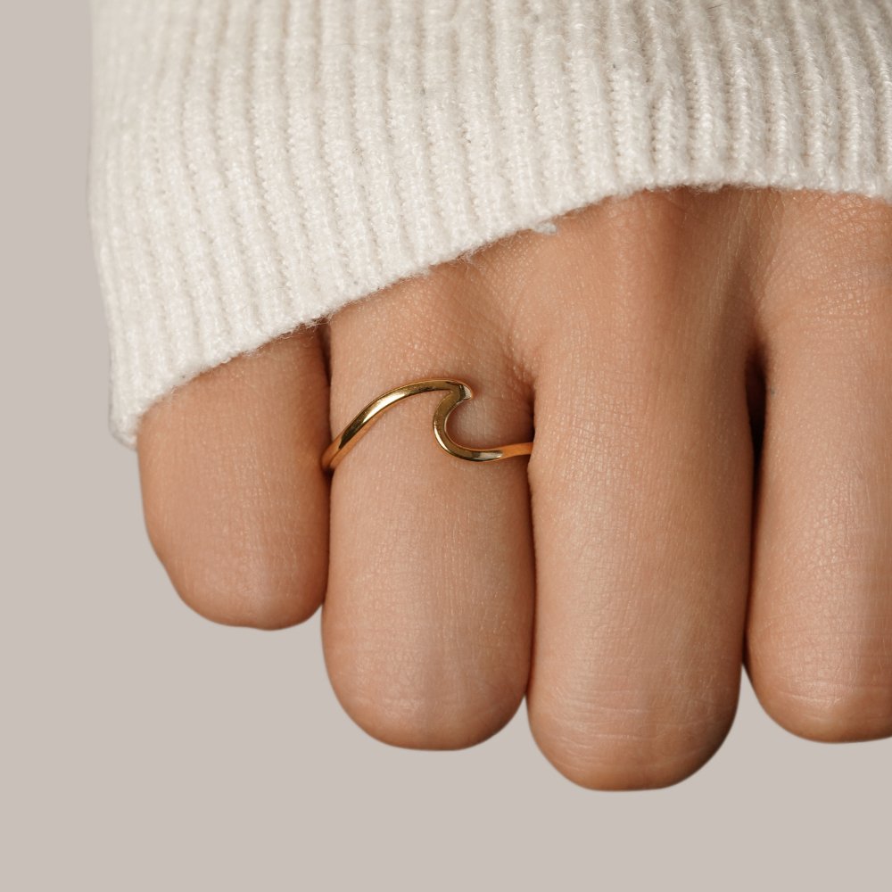 Imari Gold Welle Ring Alma