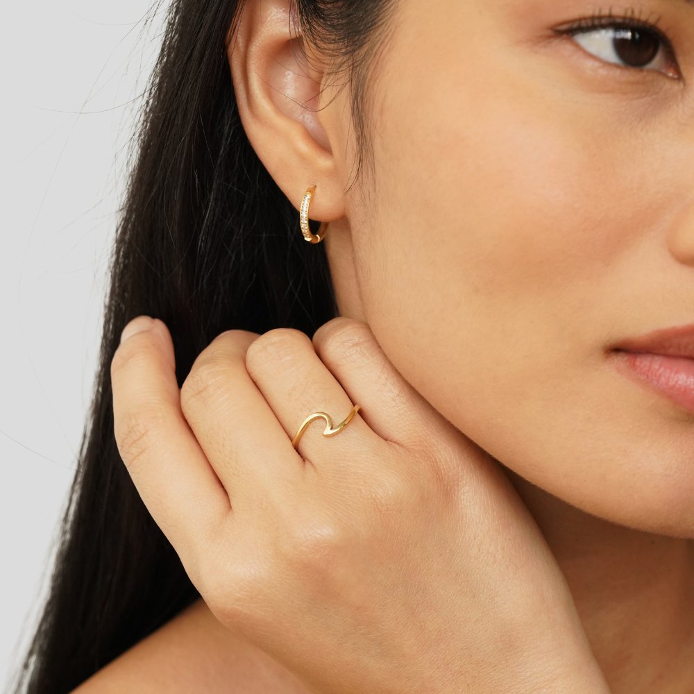 Imari Gold Welle Ring Alma