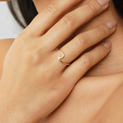 Imari Gold Welle Ring Alma