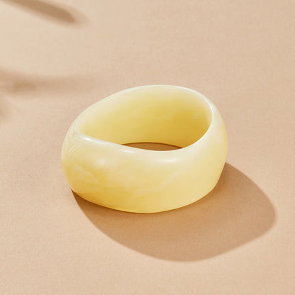 Ivory Swirl Armreif Alma