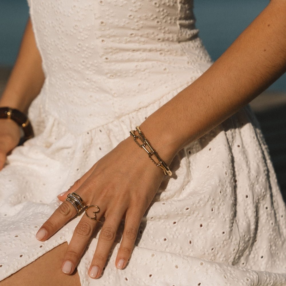 Jihan Chunky Ketten Armband Alma
