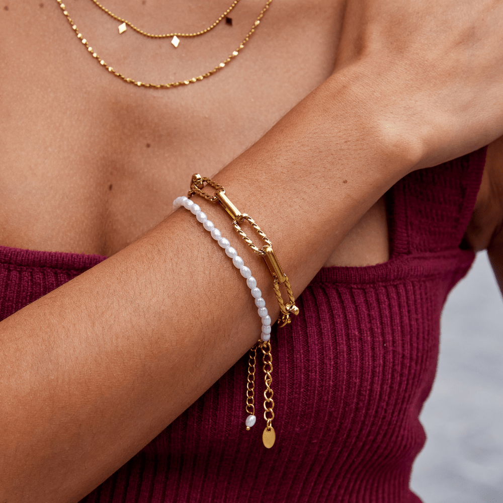 Jihan Chunky Ketten Armband Alma