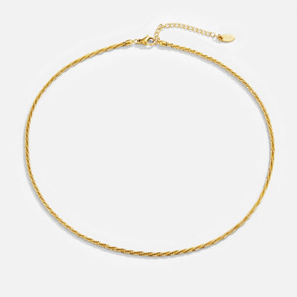 Kai 18K Goldhalskette Alma