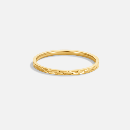 Kanata Gold Band Ring Alma