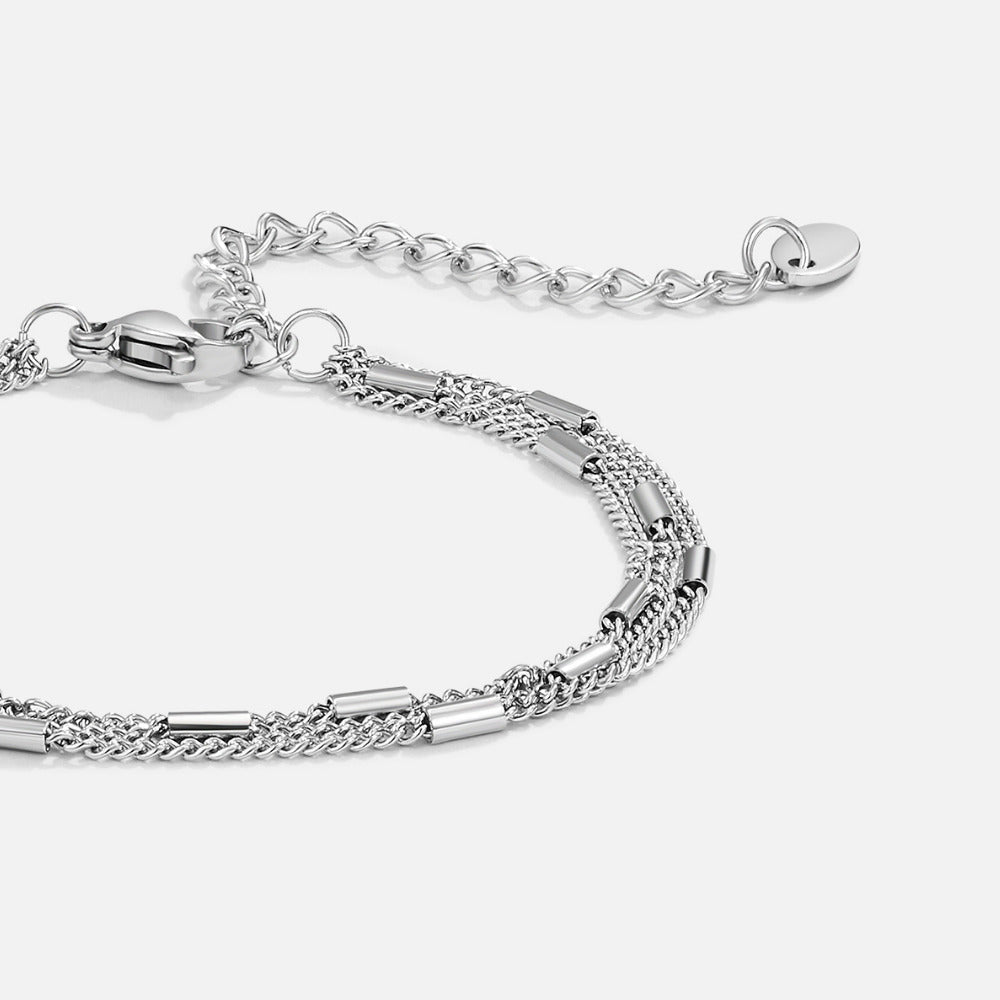 Mehrlagige Silber Alia Armband Alma