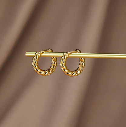Layla Gold Twist Ohrringe Alma