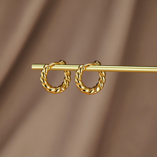 Layla Gold Twist Ohrringe Alma