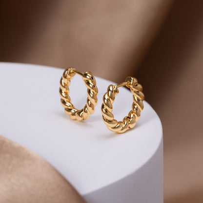 Layla Gold Twist Ohrringe Alma