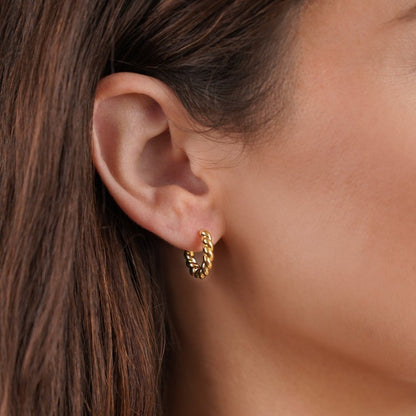 Layla Gold Twist Ohrringe Alma