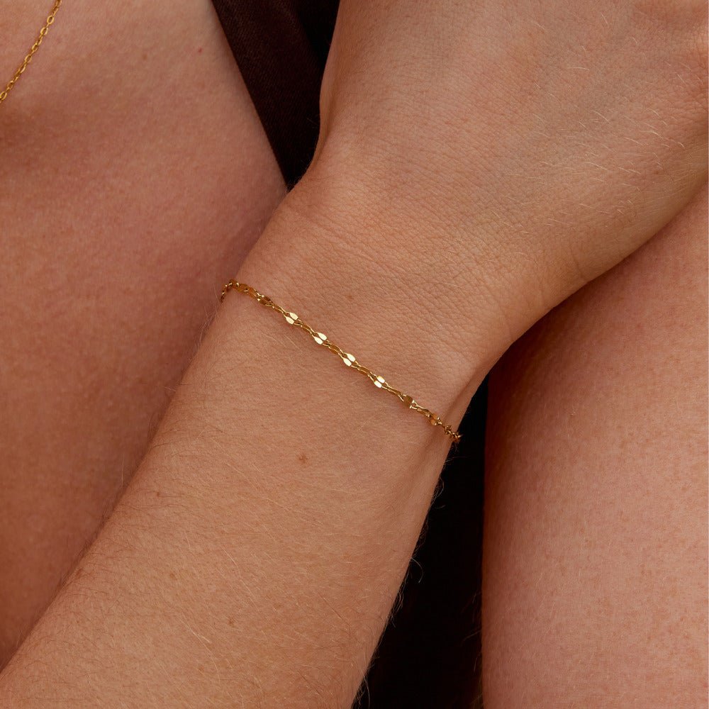Leila Gold Ketten Armband Alma