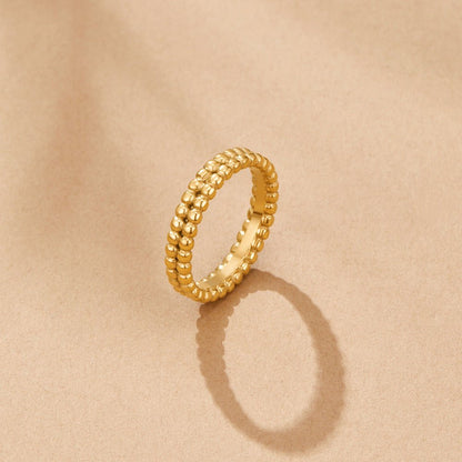 Leona Gold Perlen Ring Alma