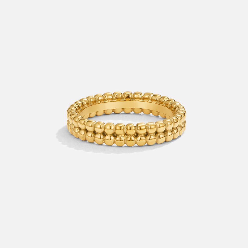 Leona Gold Perlen Ring Alma