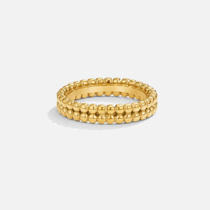 Leona Gold Perlen Ring Alma