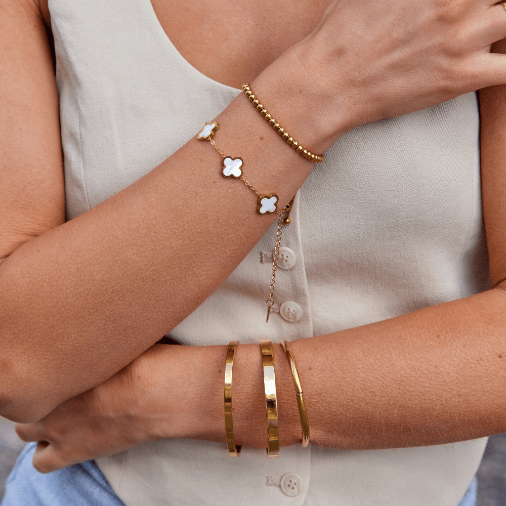Lilah Gold Armreif Alma