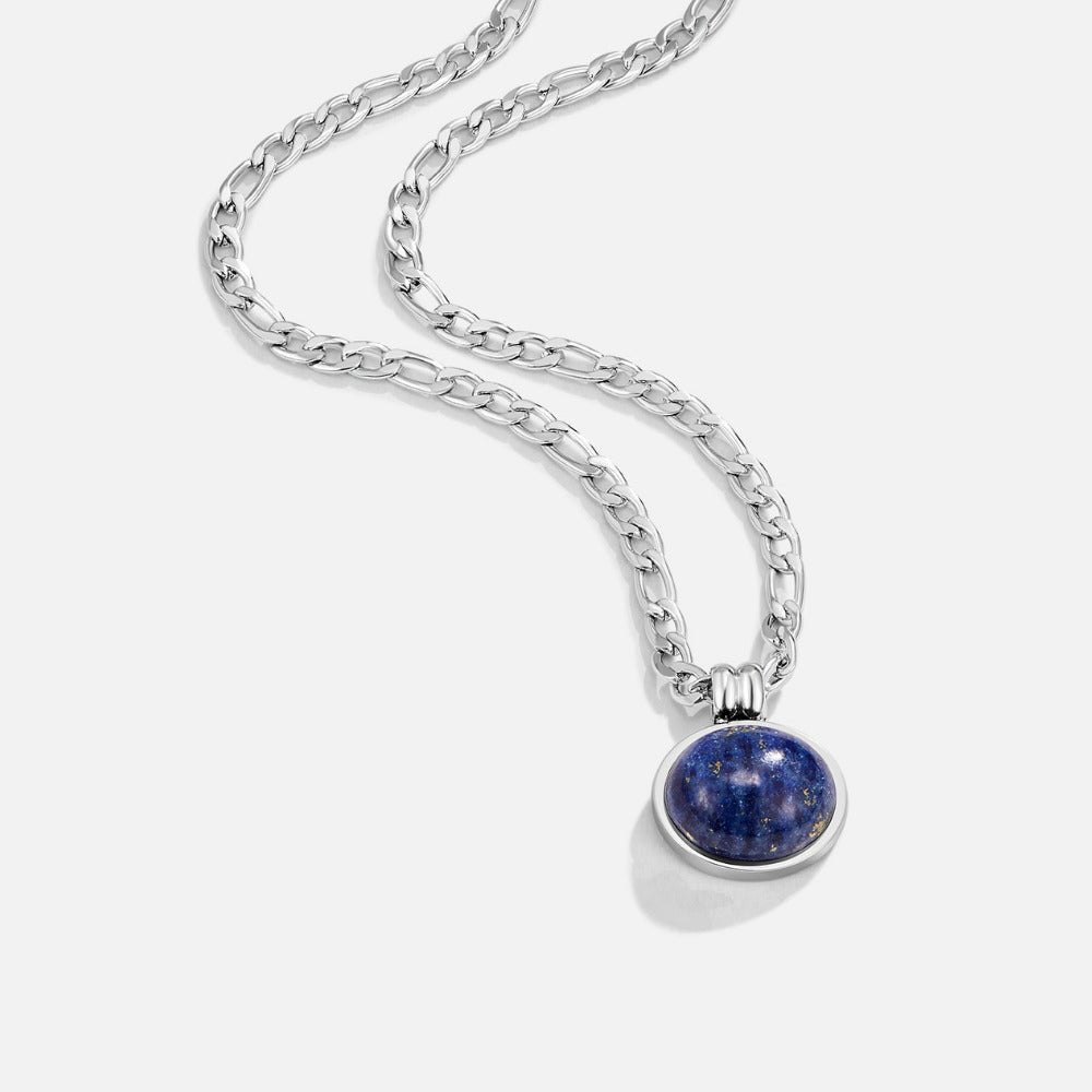 Liza Lapis Lazuli Silber Halskette Alma