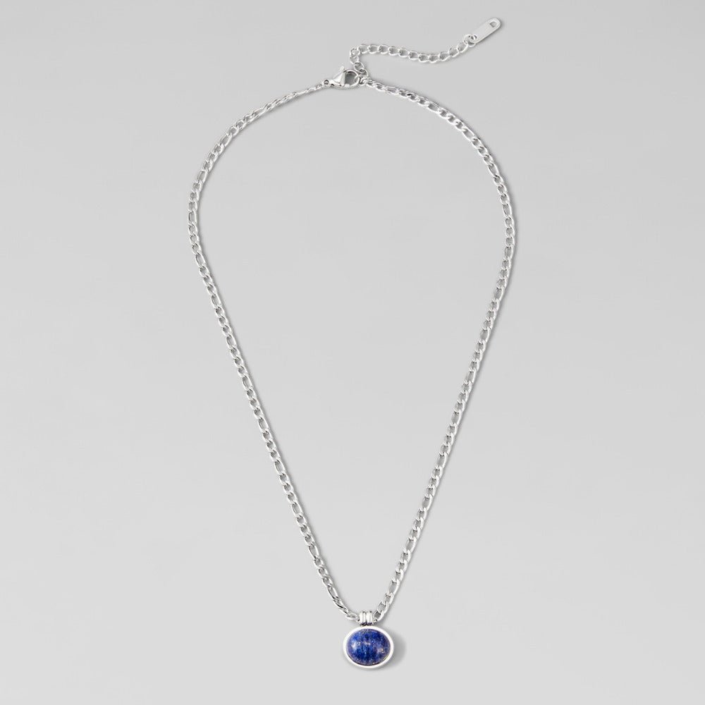 Liza Lapis Lazuli Silber Halskette Alma