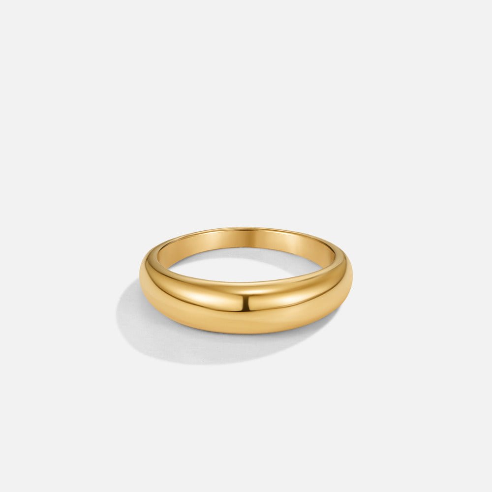 Lois Gold Band Ring Alma