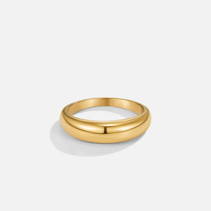 Lois Gold Band Ring Alma