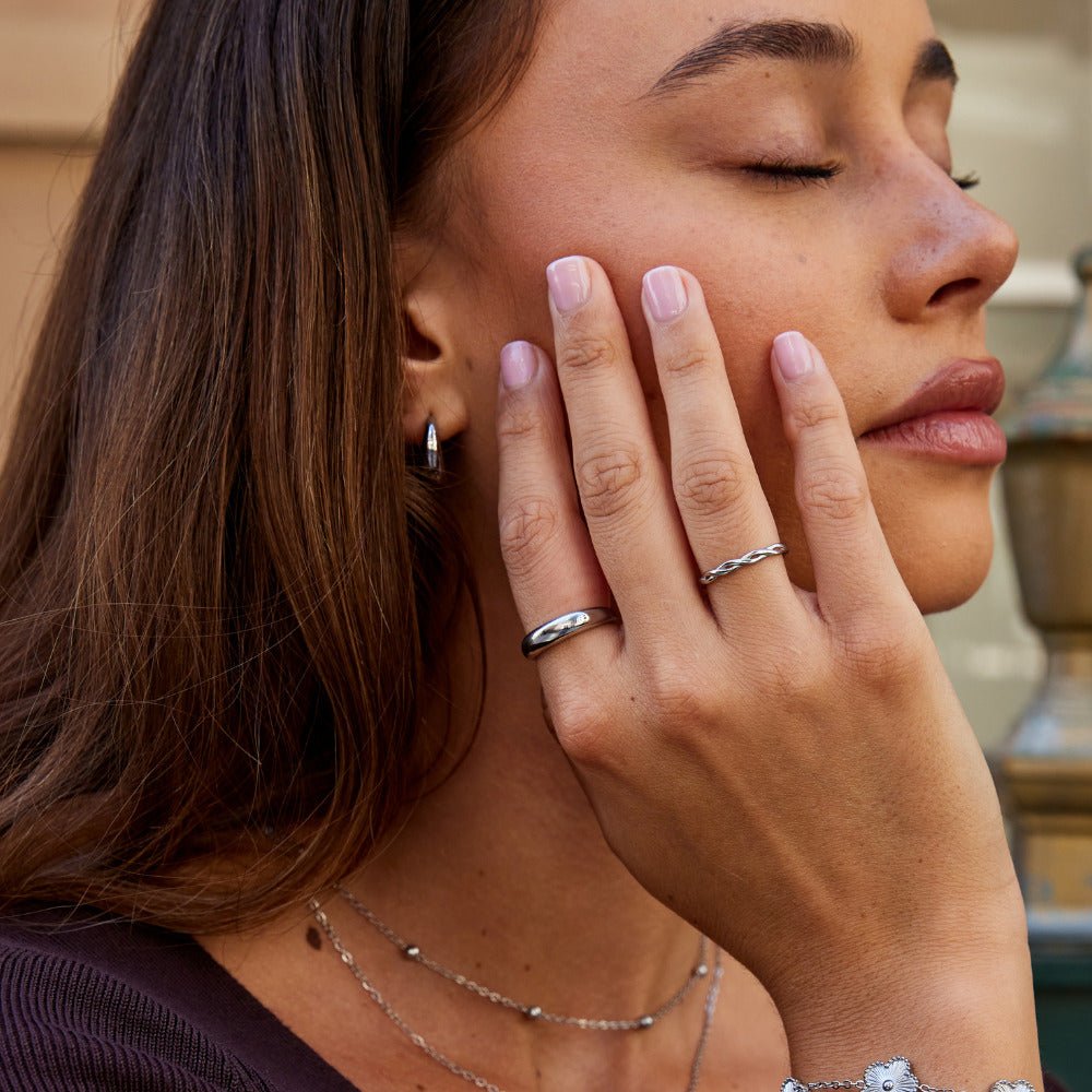 Lois Silber Band Ring Alma