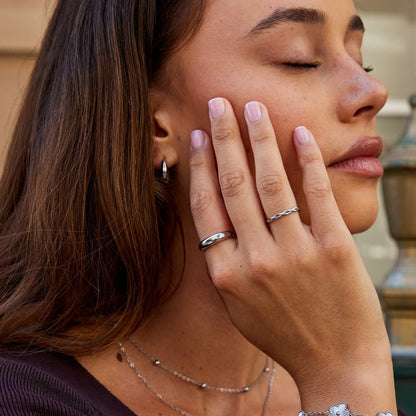 Lois Silber Band Ring Alma