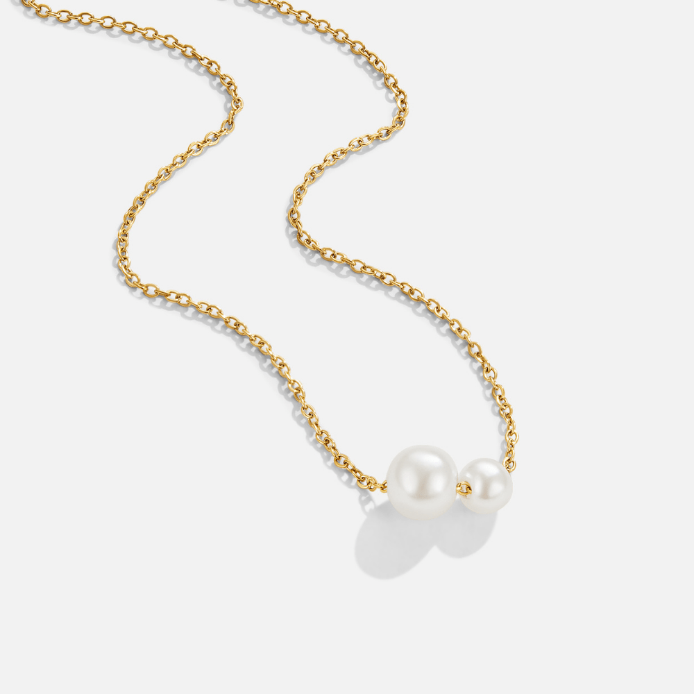 Louise Double Perlen Pendant Halskette Alma
