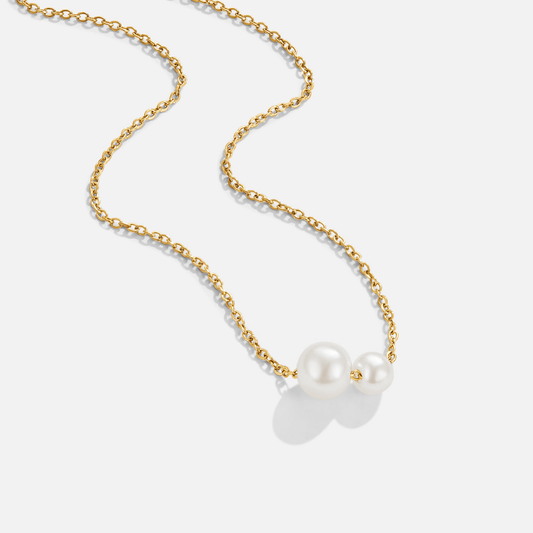 Louise Double Perlen Pendant Halskette Alma
