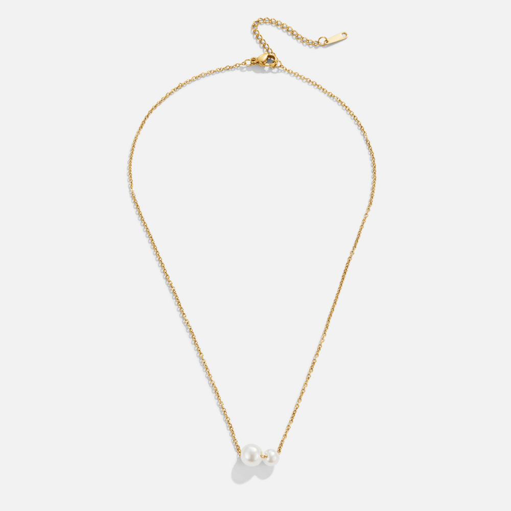 Louise Double Perlen Pendant Halskette Alma